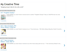 Tablet Screenshot of creativetimeforme.com